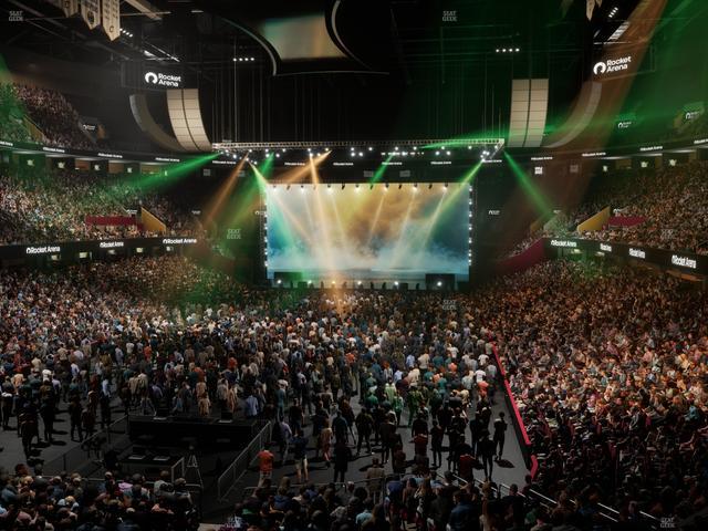 Rocket Arena - Section Mezzanine 126 Seat View