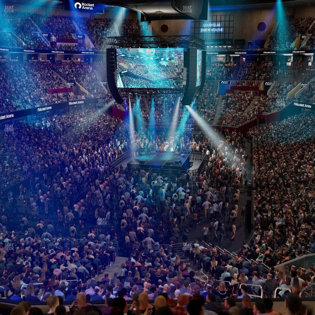 Rocket Arena - Section Mezzanine 126 Seat View