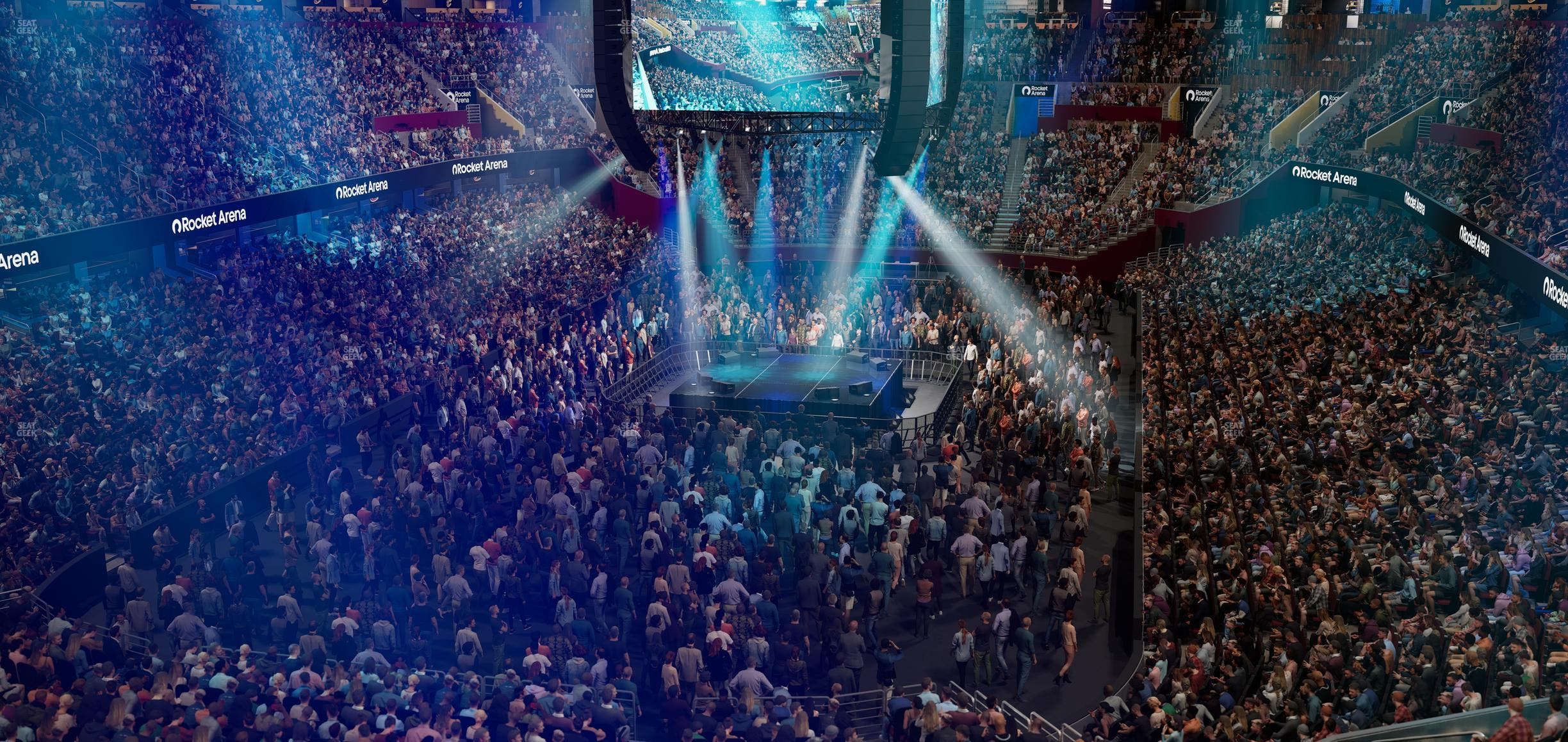 Rocket Arena - Section Mezzanine 126 Seat View