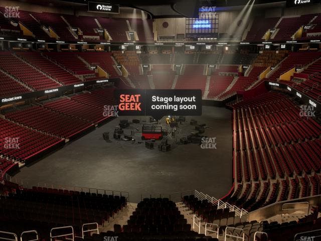 Rocket Arena - Section Mezzanine 126 Seat View