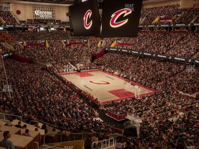Rocket Arena - Section Theater Box 17 Seat View