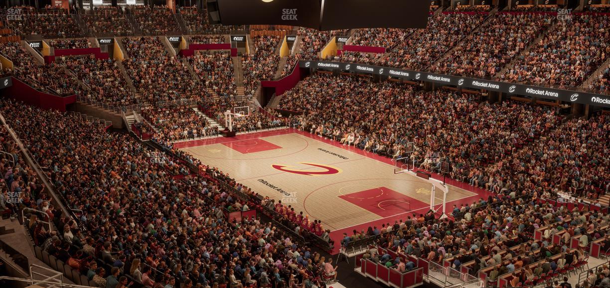 Rocket Arena - Section Theater Box 18 Seat View