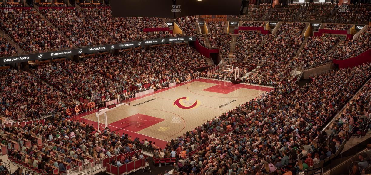 Rocket Arena - Section Theater Box 3 Seat View