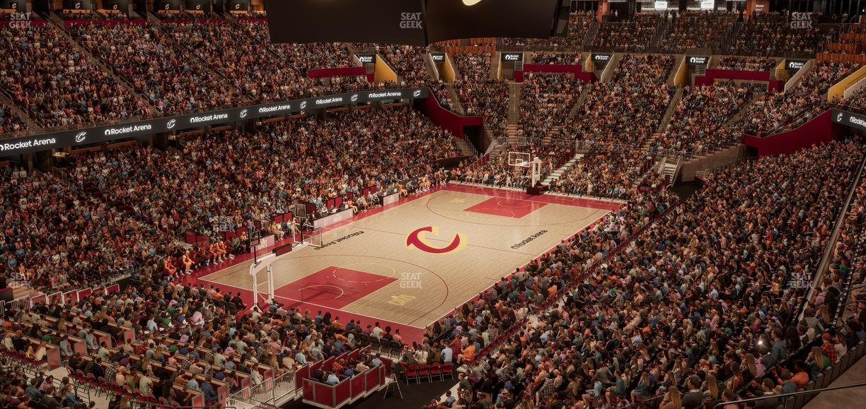 Rocket Arena - Section Theater Box 4 Seat View