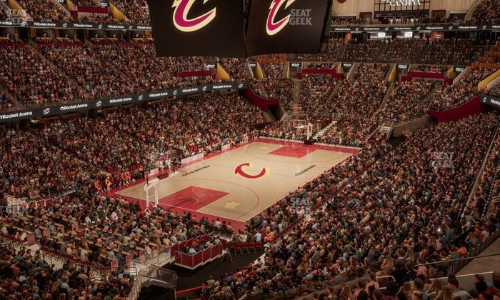 Rocket Arena - Section Theater Box 4 Seat View