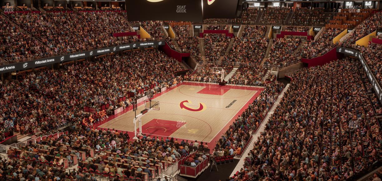 Rocket Arena - Section Theater Box 6 Seat View