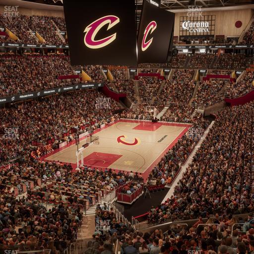 Rocket Arena - Section Theater Box 6 Seat View