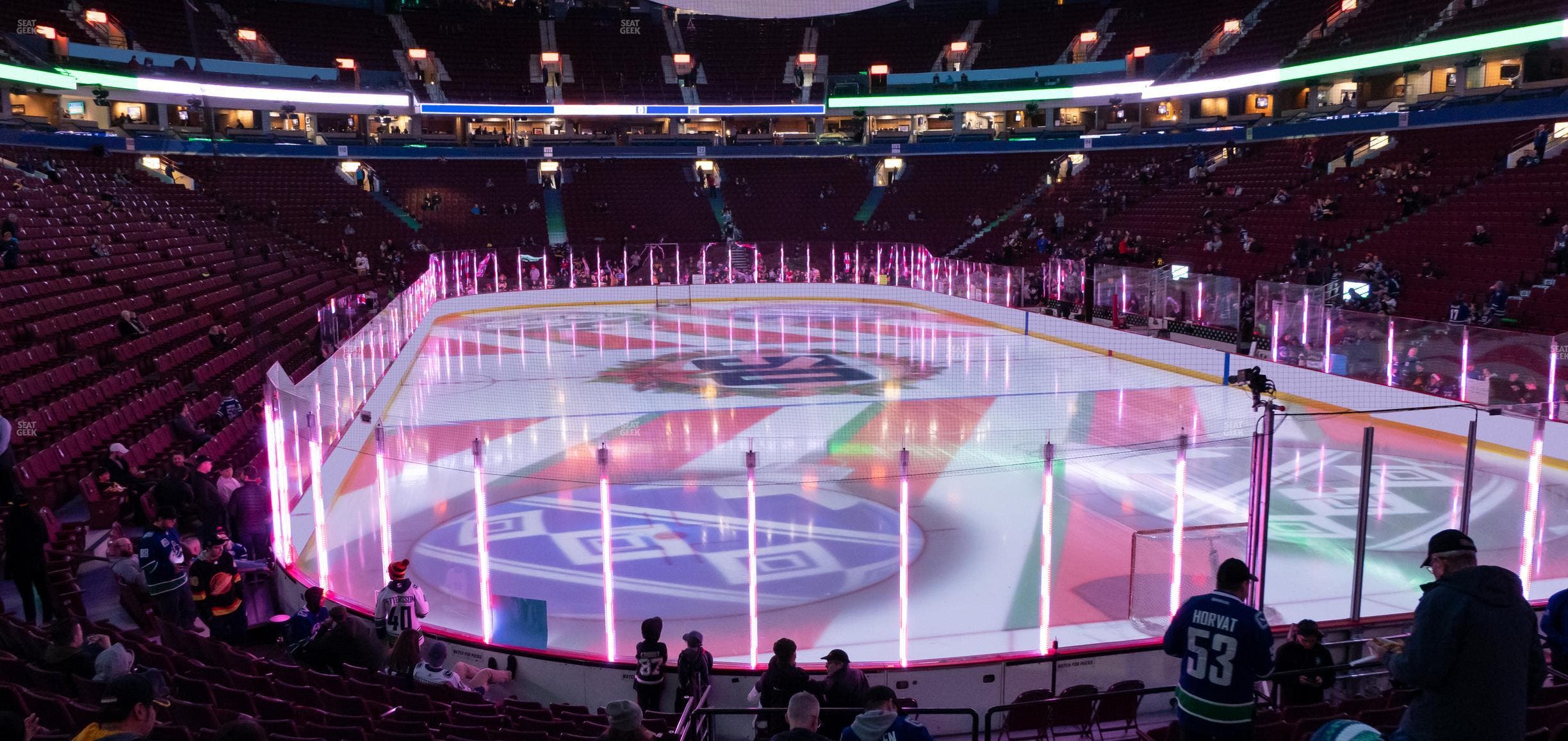 Rogers Arena - Section 101 Seat View