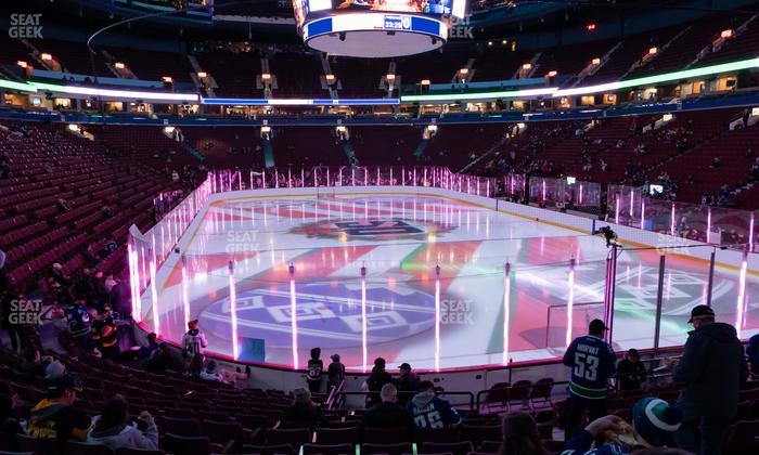 Rogers Arena - Section 101 Seat View