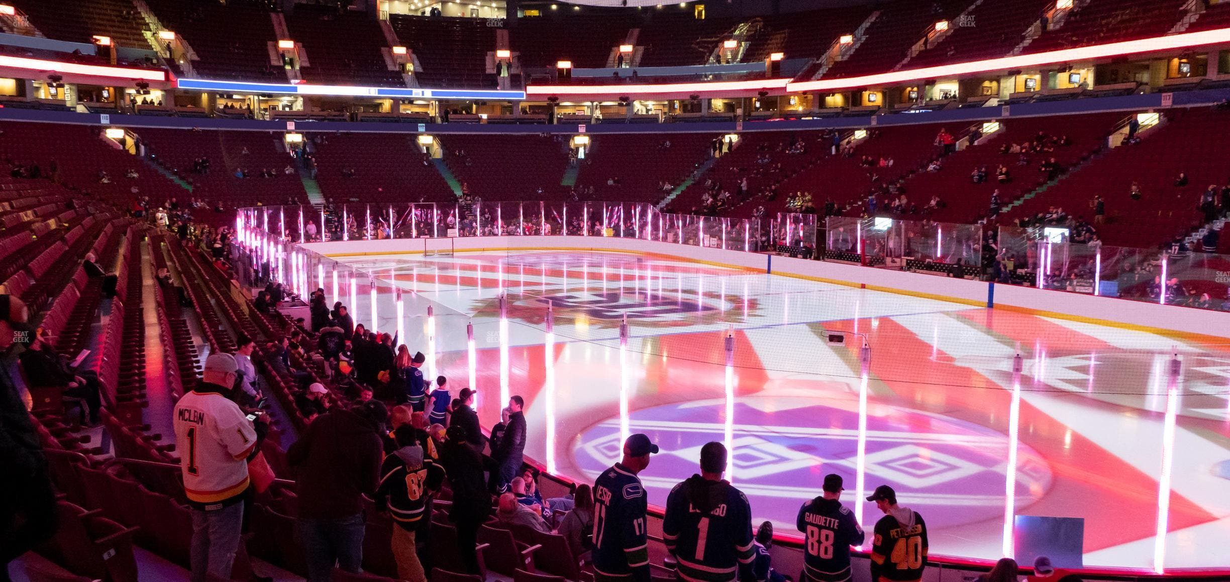 Rogers Arena - Section 102 Seat View