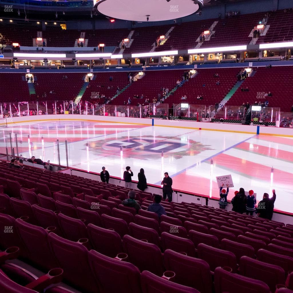 Rogers Arena - Section 104 Seat View