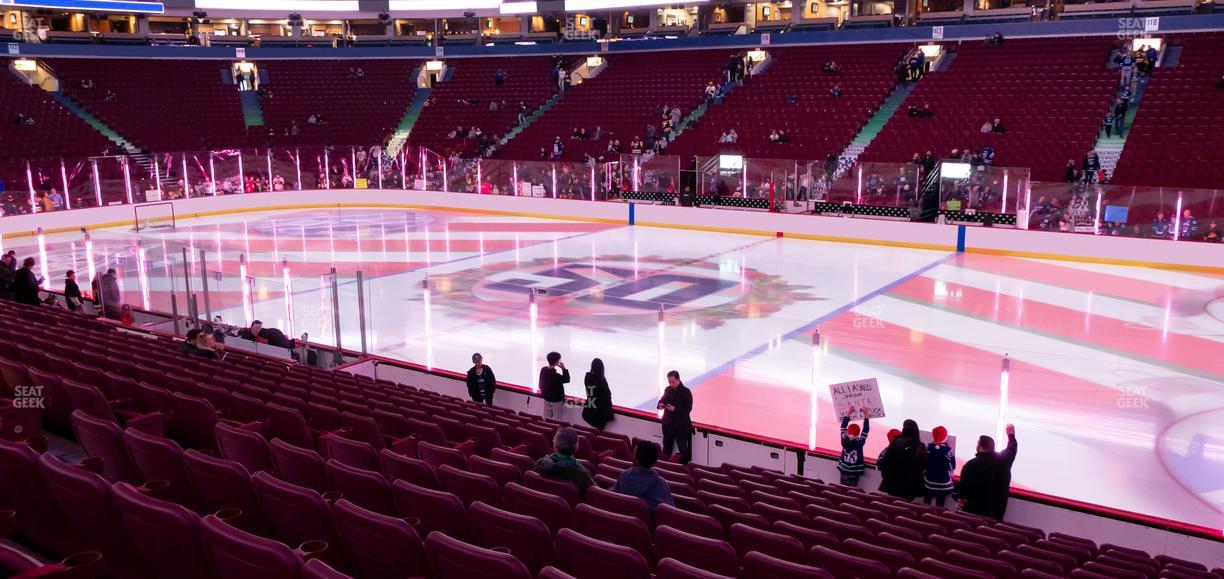 Rogers Arena - Section 104 Seat View