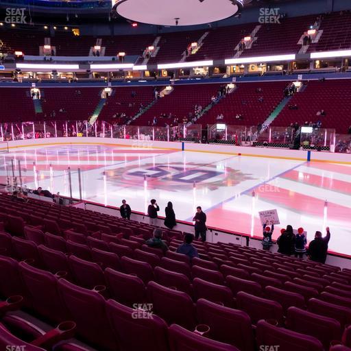 Rogers Arena - Section 104 Seat View