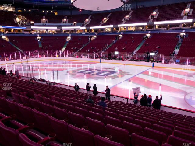 Rogers Arena - Section 104 Seat View