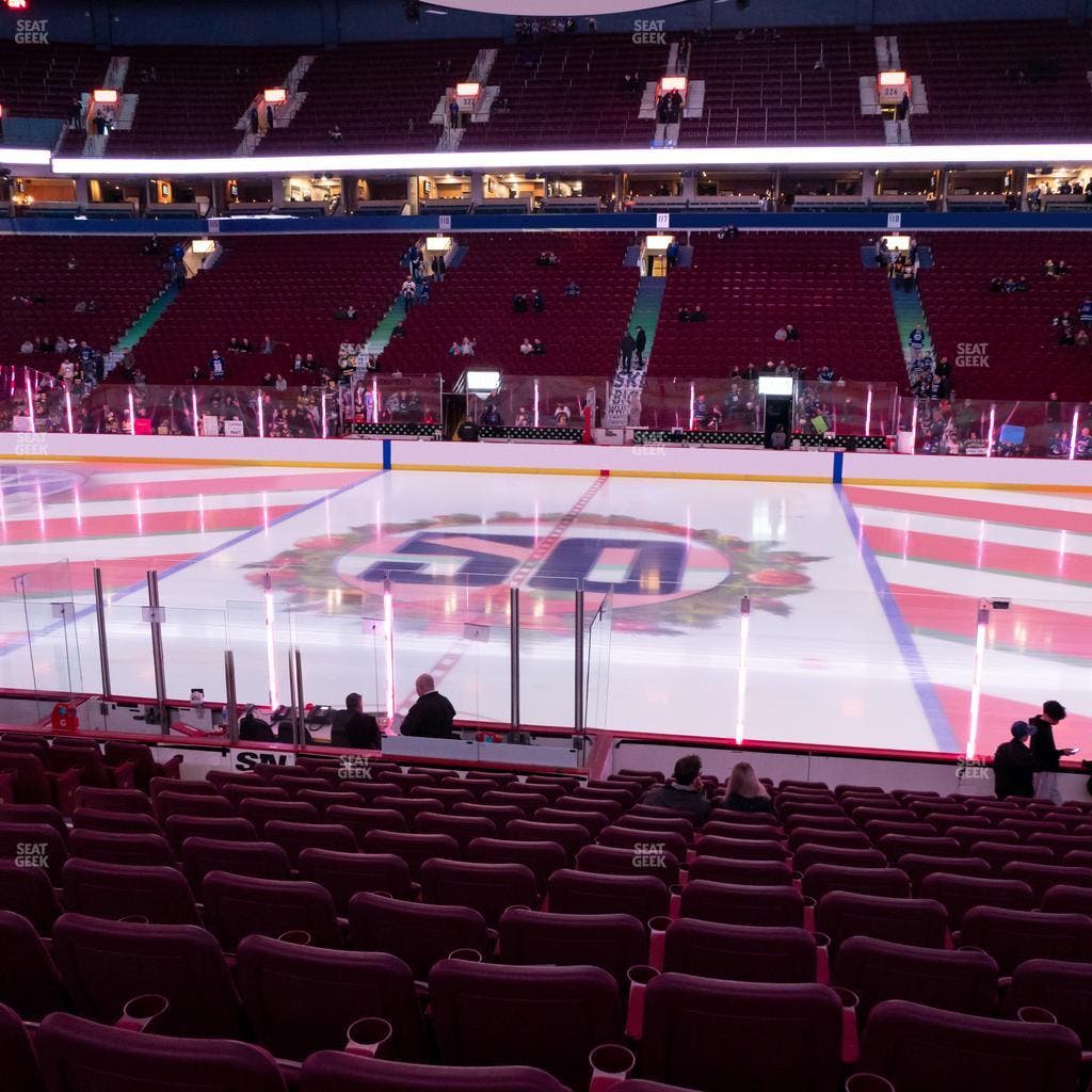 Rogers Arena - Section 105 Seat View