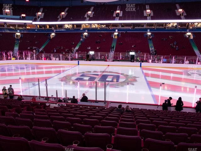 Rogers Arena - Section 105 Seat View