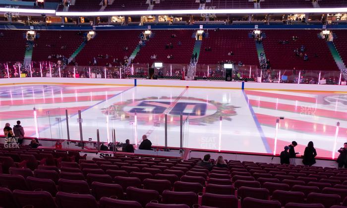 Rogers Arena - Section 105 Seat View