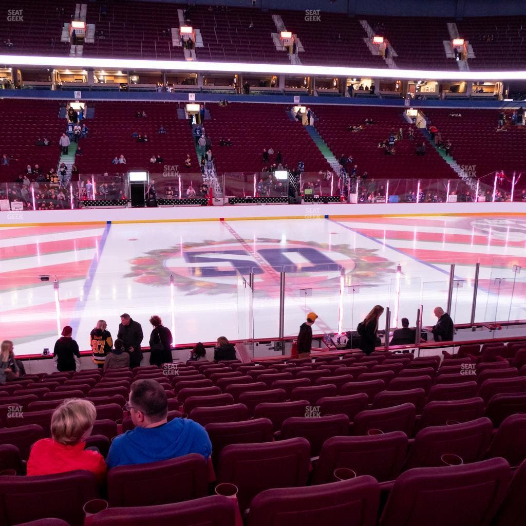 Rogers Arena - Section 106 Seat View