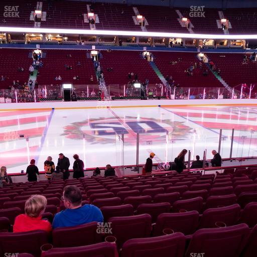 Rogers Arena - Section 106 Seat View