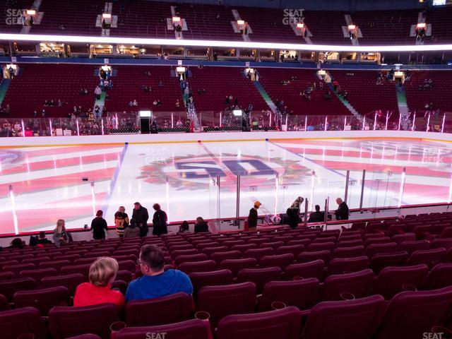Rogers Arena - Section 106 Seat View