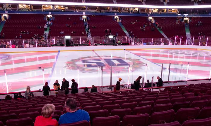 Rogers Arena - Section 106 Seat View