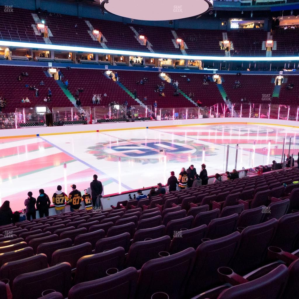 Rogers Arena - Section 107 Seat View