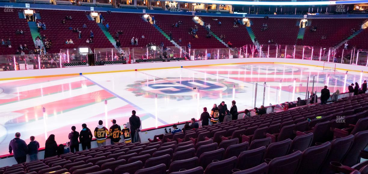 Rogers Arena - Section 107 Seat View