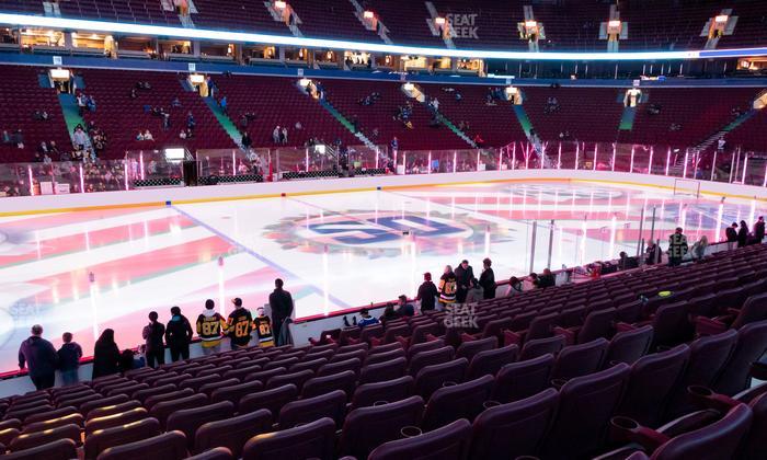 Rogers Arena - Section 107 Seat View