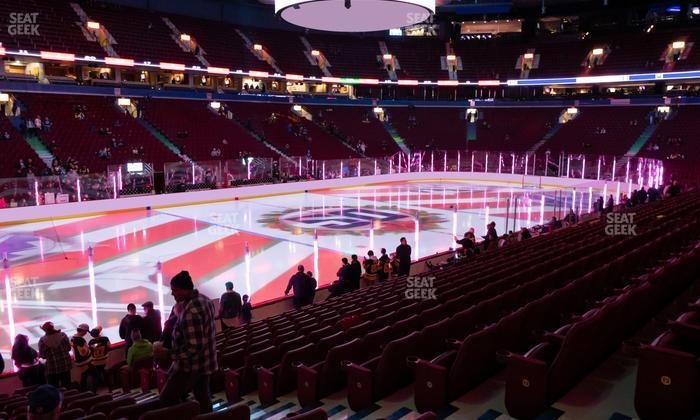 Rogers Arena - Section 108 Seat View