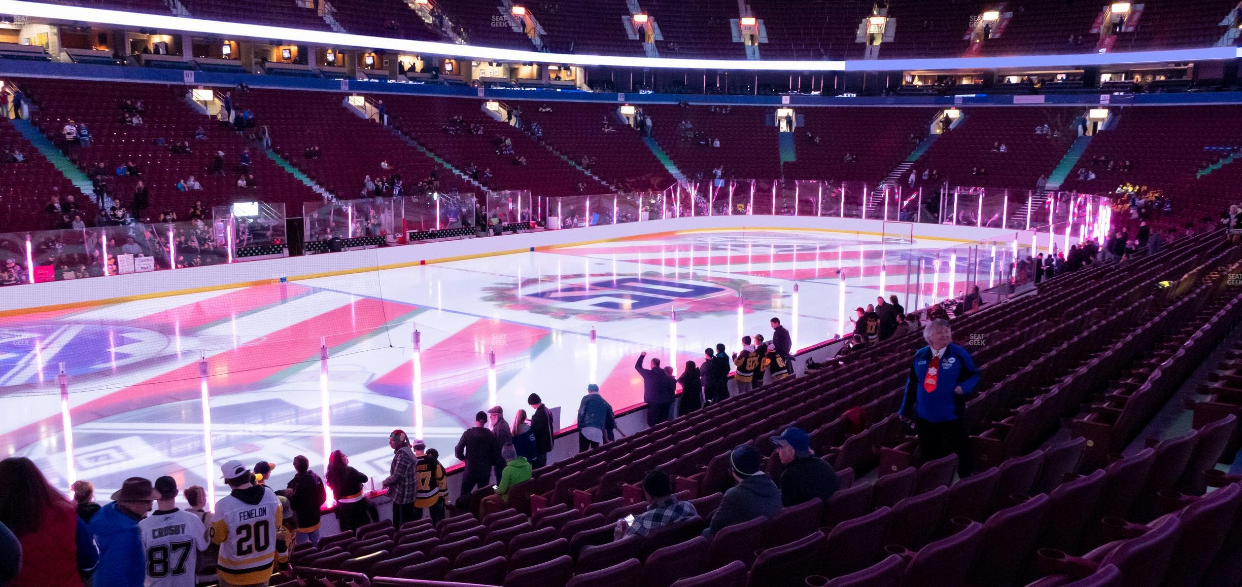 Rogers Arena - Section 109 Seat View