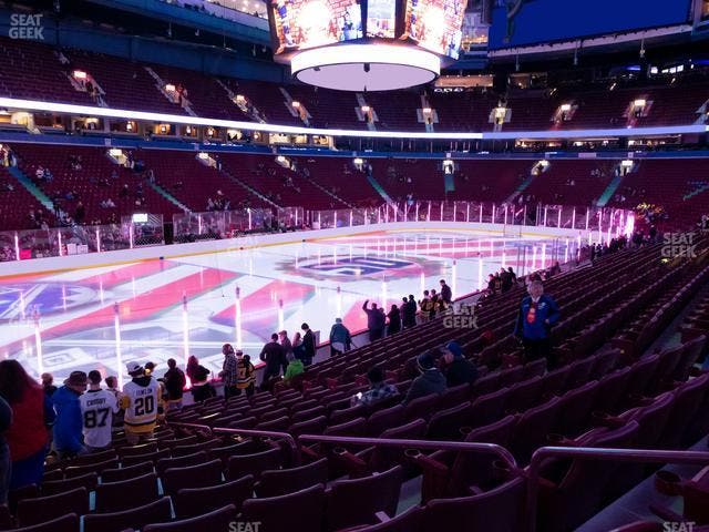 Rogers Arena - Section 109 Seat View