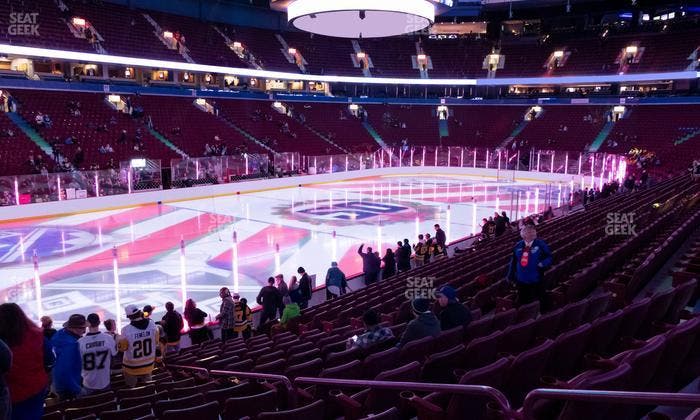 Rogers Arena - Section 109 Seat View