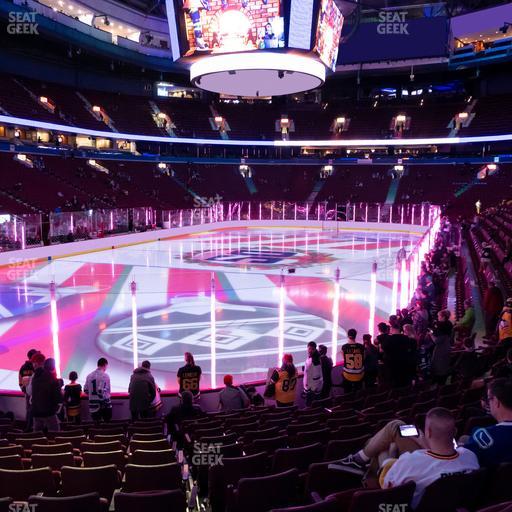 Rogers Arena - Section 110 Seat View