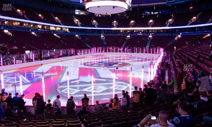 Rogers Arena - Section 110 Seat View