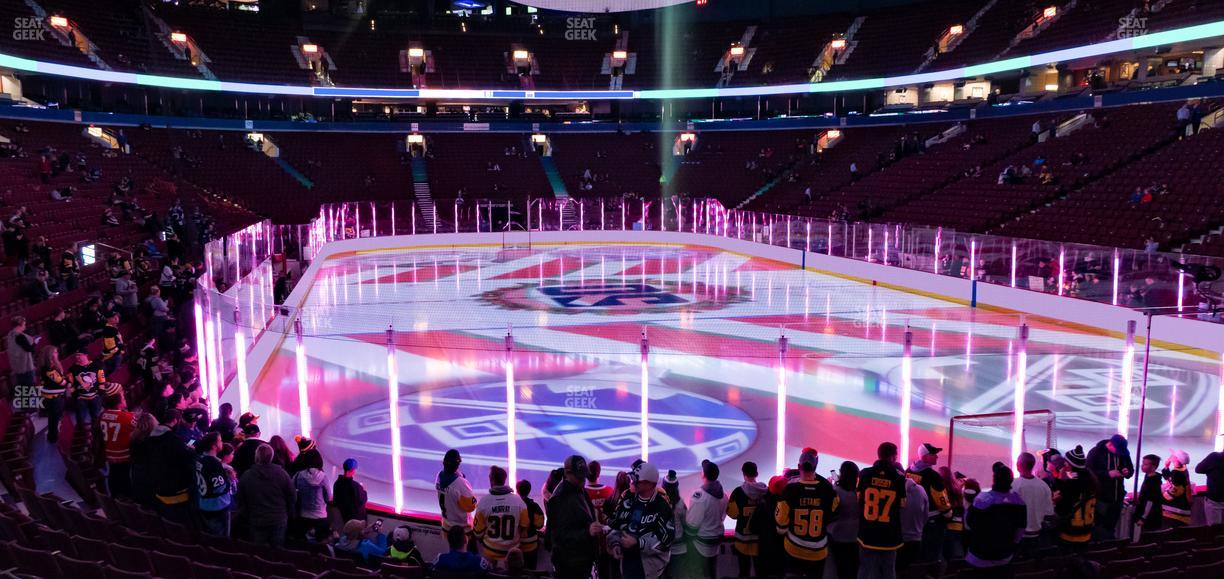 Rogers Arena - Section 112 Seat View