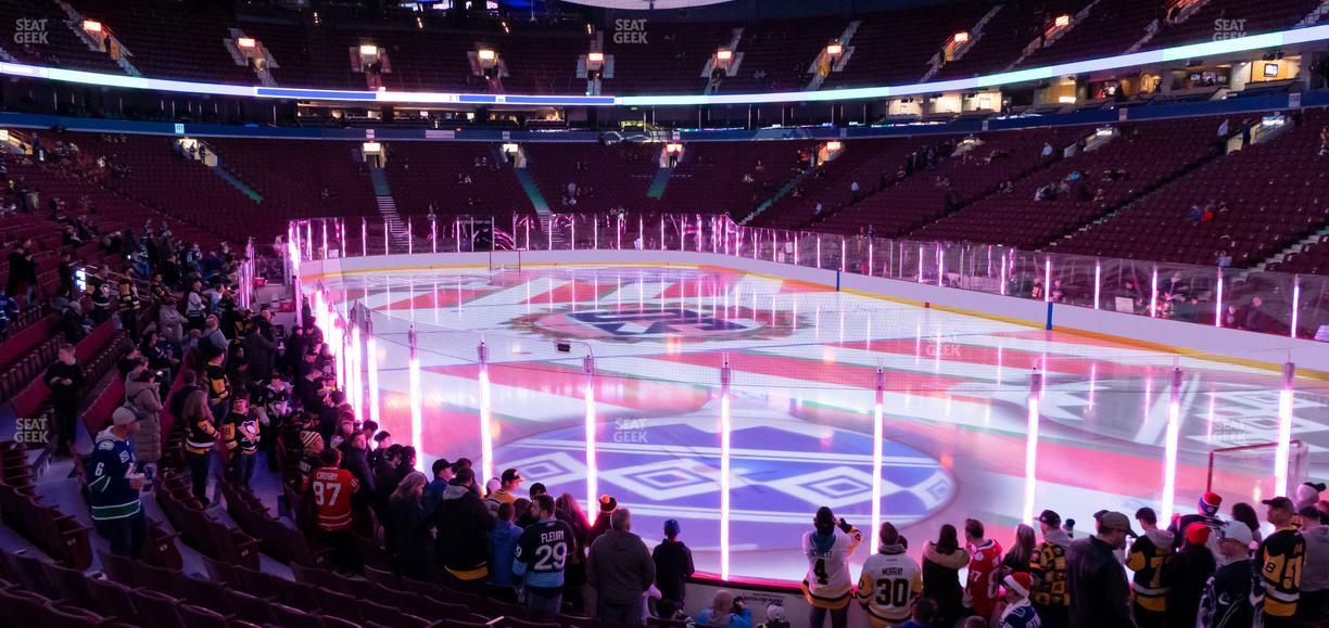 Rogers Arena - Section 113 Seat View
