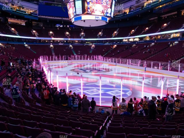 Rogers Arena - Section 113 Seat View
