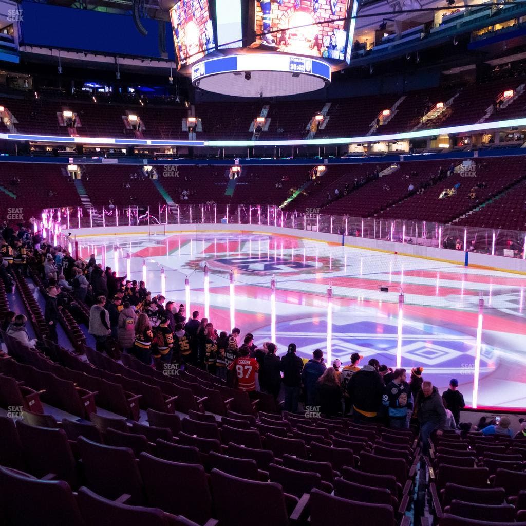 Rogers Arena - Section 114 Seat View