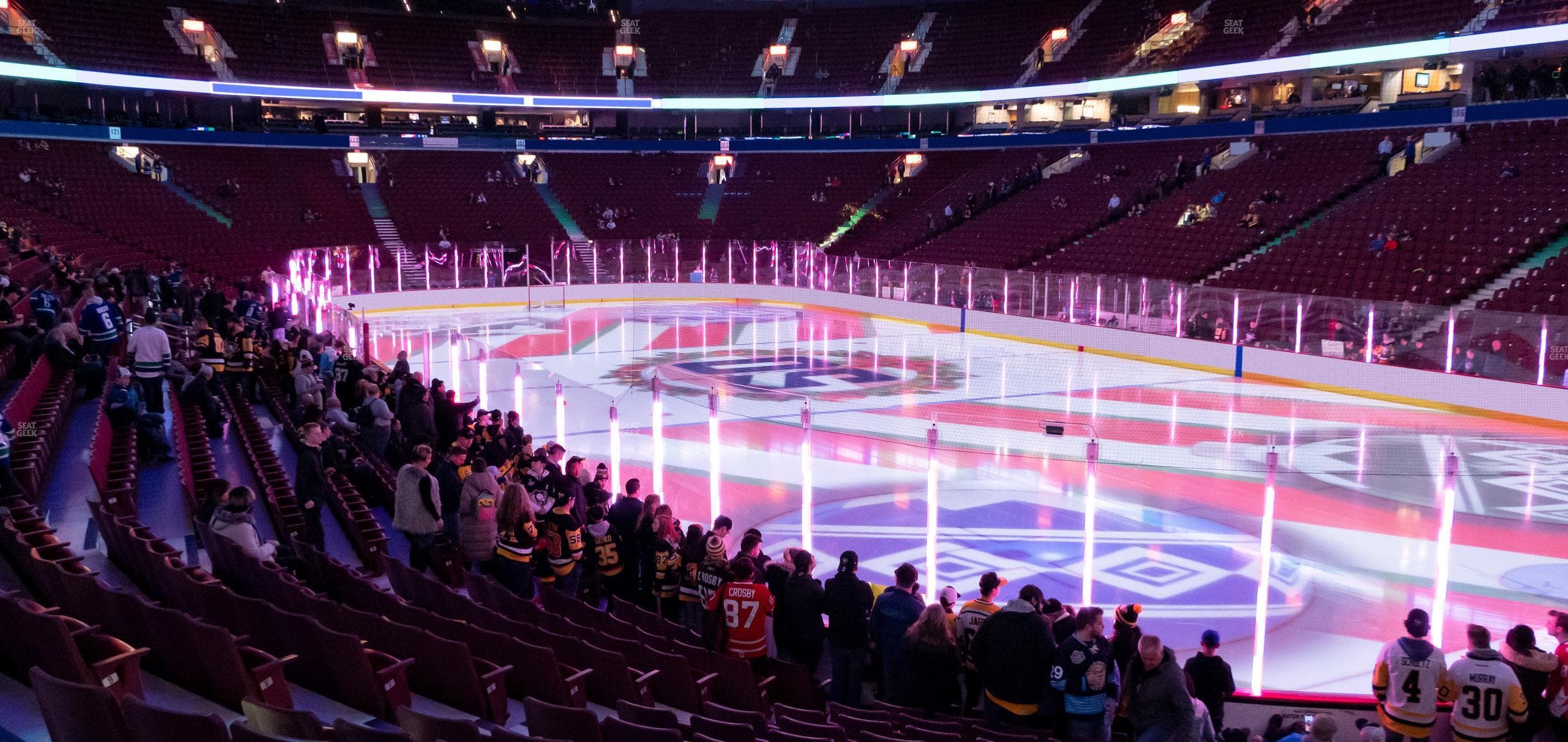 Rogers Arena - Section 114 Seat View