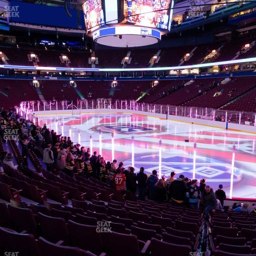 Rogers Arena - Section 114 Seat View
