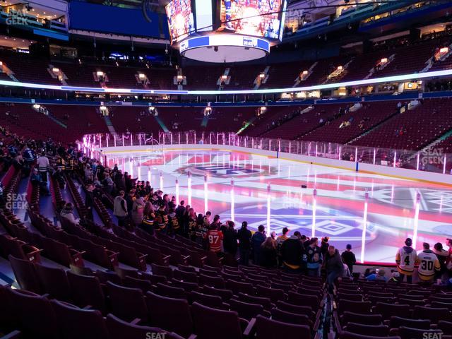 Rogers Arena - Section 114 Seat View