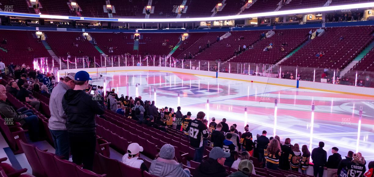 Rogers Arena - Section 115 Seat View