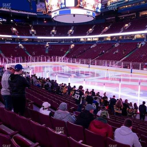 Rogers Arena - Section 115 Seat View