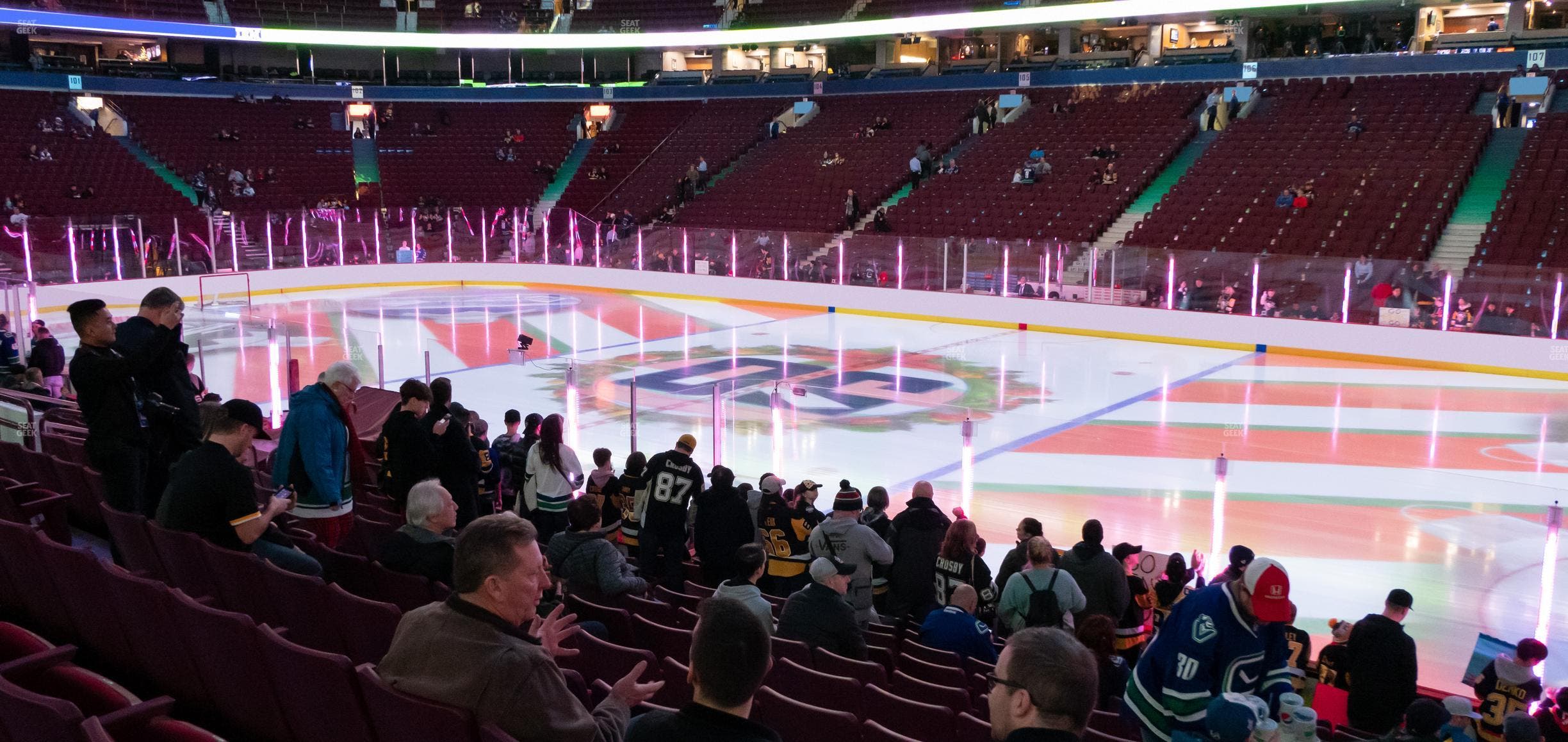 Rogers Arena - Section 116 Seat View