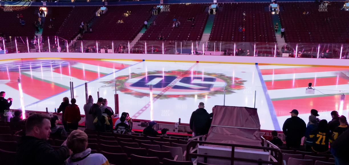 Rogers Arena - Section 117 Seat View