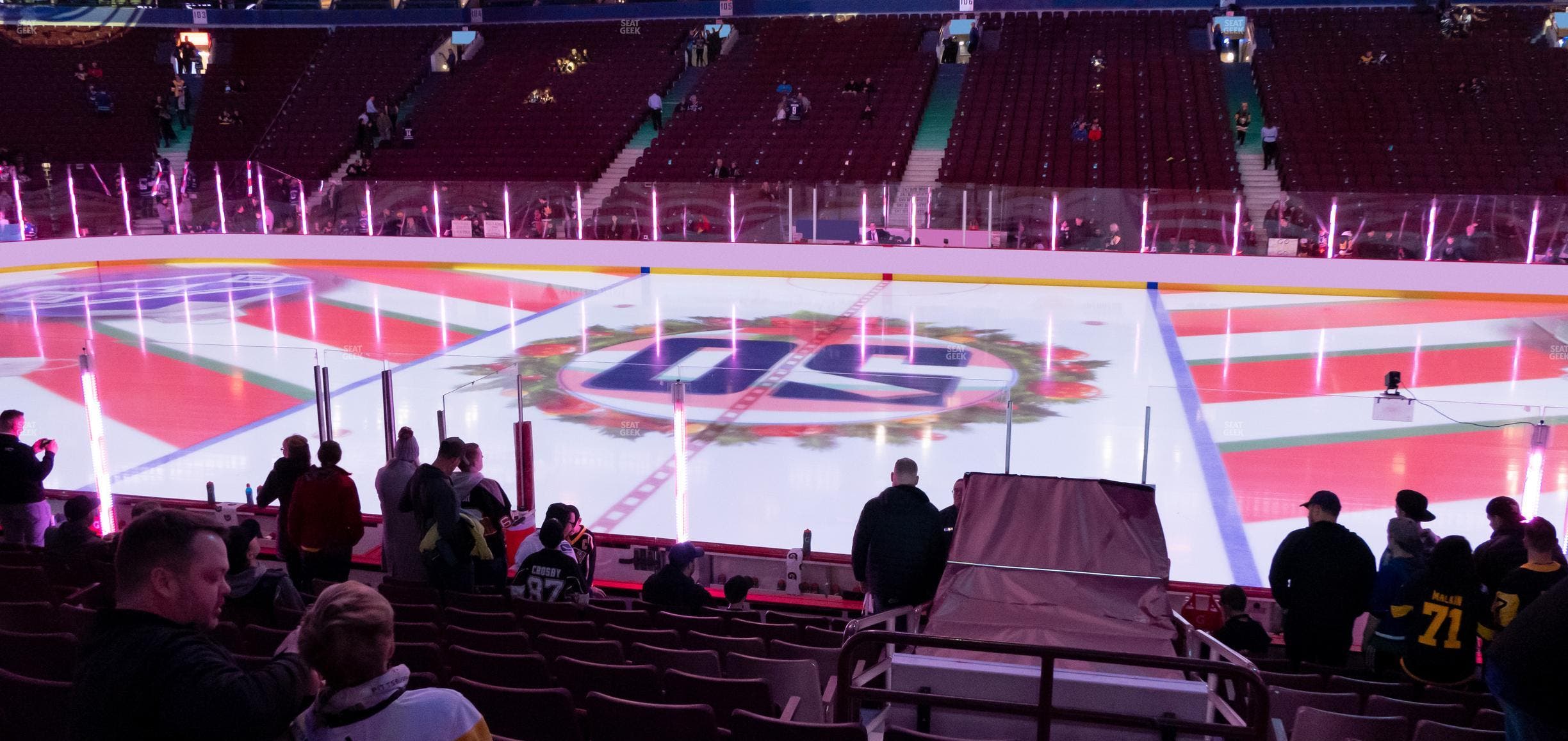 Rogers Arena - Section 117 Seat View