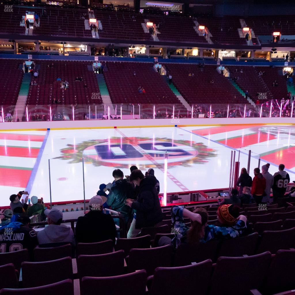 Rogers Arena - Section 118 Seat View