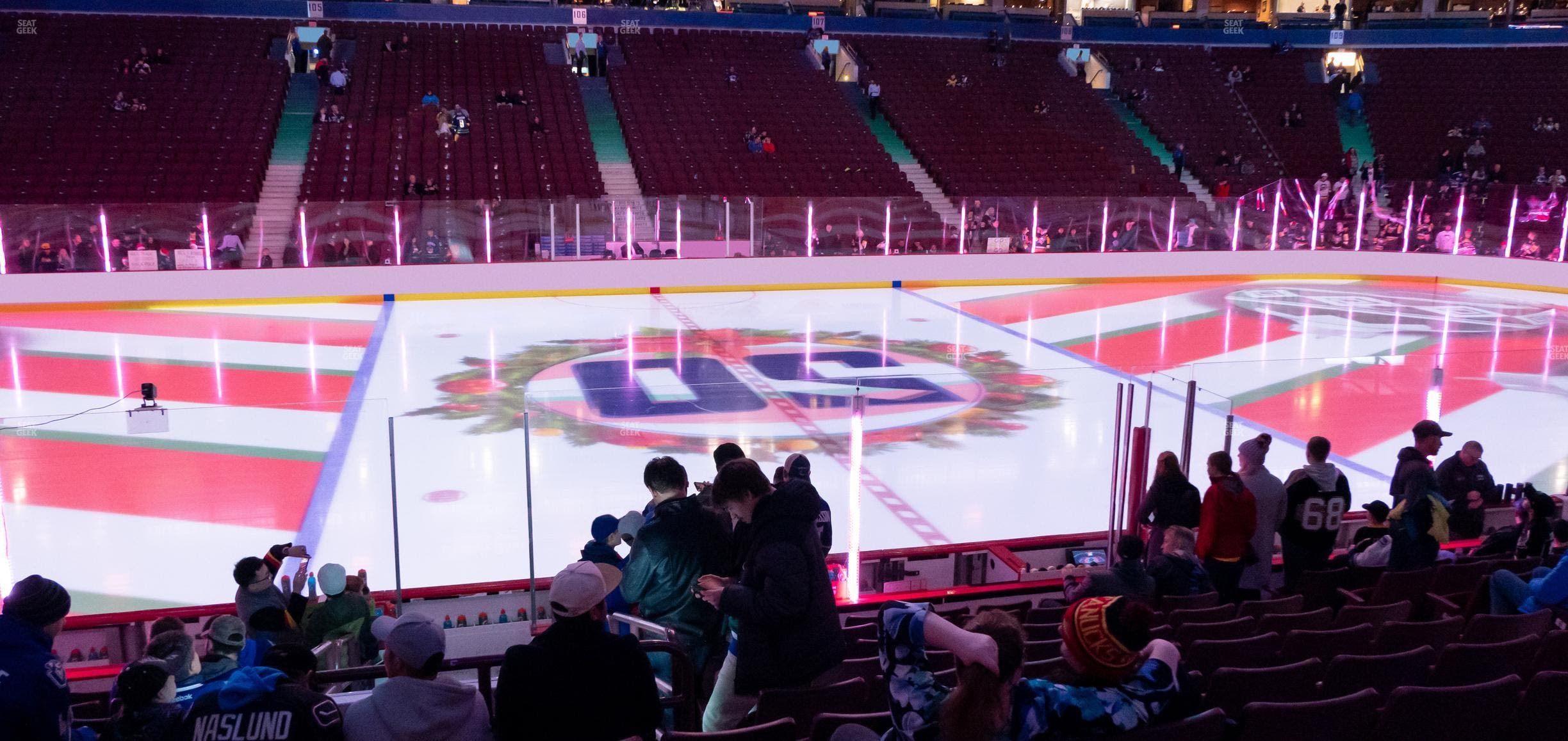 Rogers Arena - Section 118 Seat View