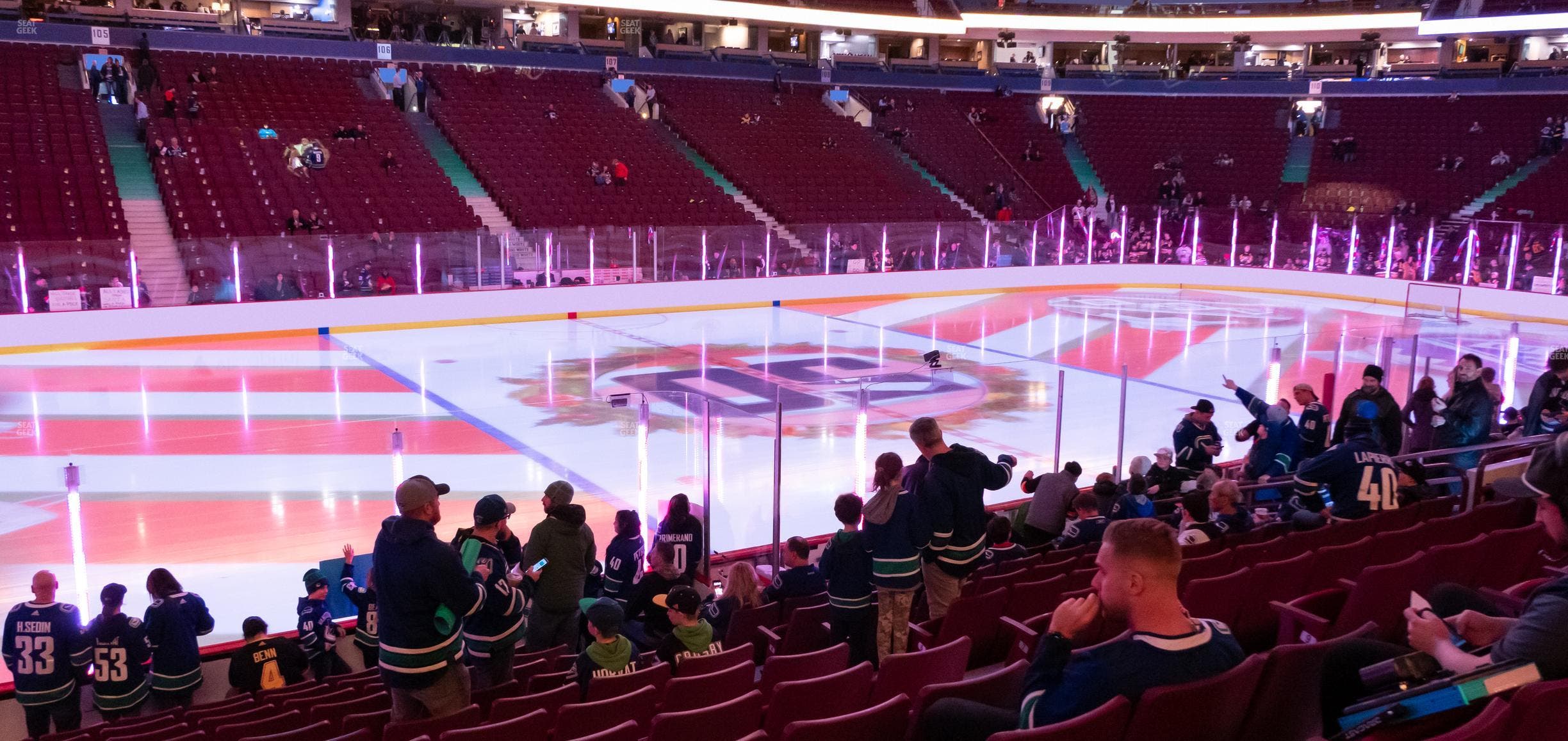 Rogers Arena - Section 119 Seat View