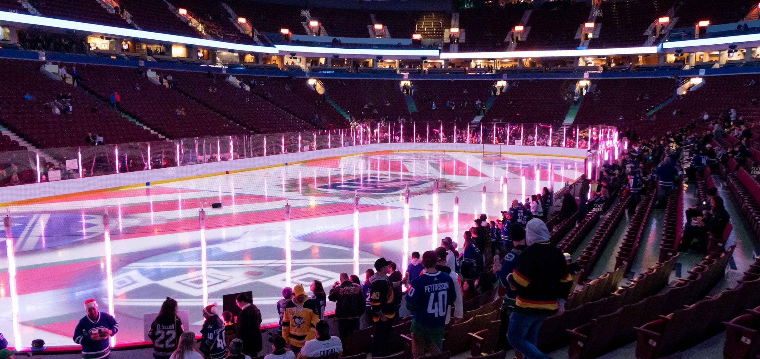 Rogers Arena - Section 120 Seat View